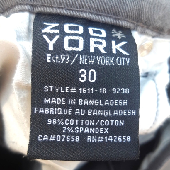 Zoo York Grey straight cut jeans - Picture 7 of 7